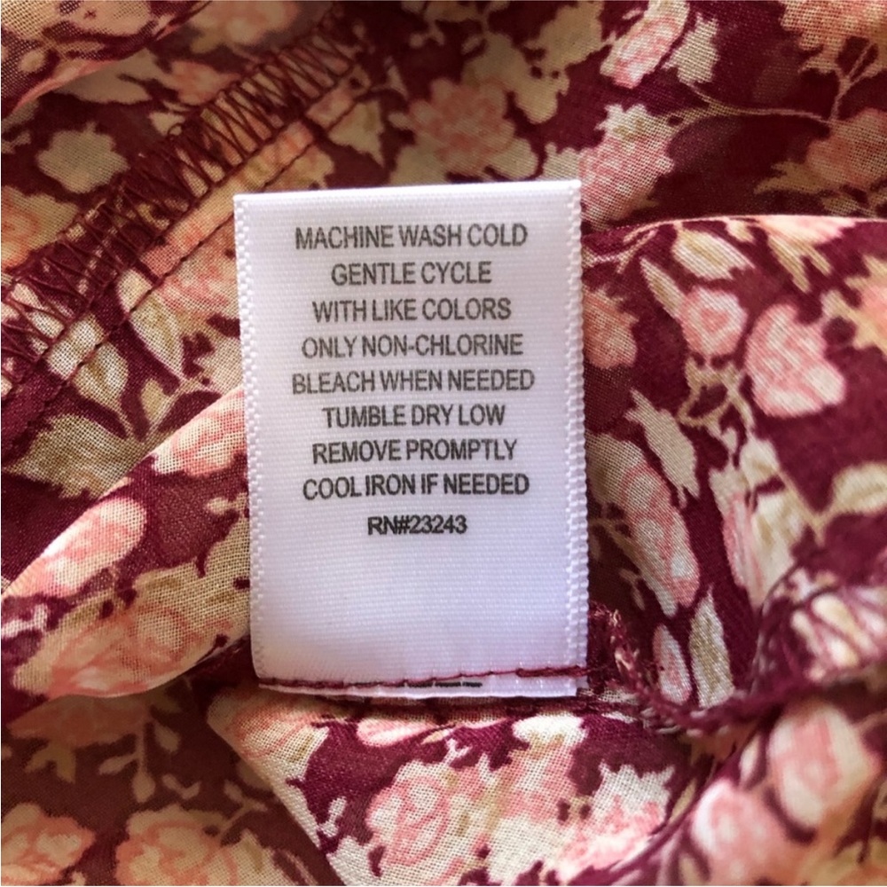 New York & Company Floral Blouse - Picture 7 of 7